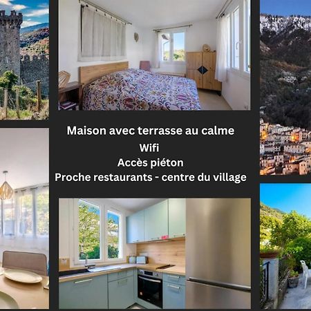 La Tiniera A Luceram - Maison Renovee 2023- Terrasse - Wifi - Village Des Creches Εξωτερικό φωτογραφία